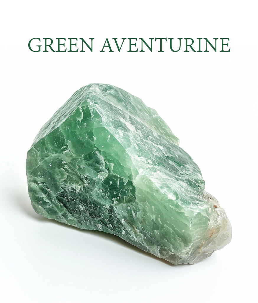 Green Aventurine Necklace with Love Shape Pendant: Embrace Harmony and Compassion Image 1
