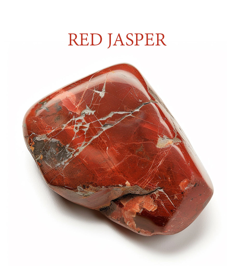 Red Jasper Wand Pendant: Harness the Power of Grounding Energy Image 1