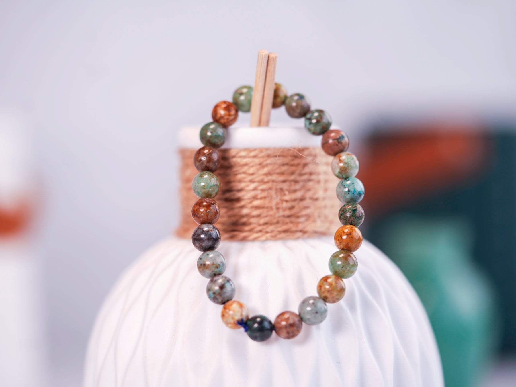 Chrysocolla Bracelet : Embrace Inner Wisdom and Serenity