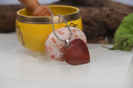 The Empowering Influence of the Red Jasper Heart Pendant