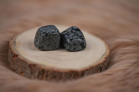Embracing Stability and Serenity with Snowflake Obsidian