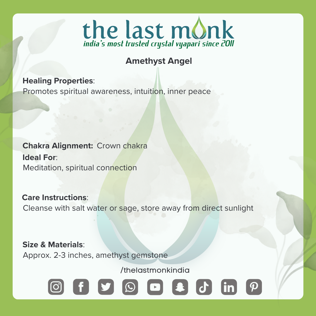Amethyst Angel : Awaken Your Inner Peace and Spiritual GrowthThe Last Monk