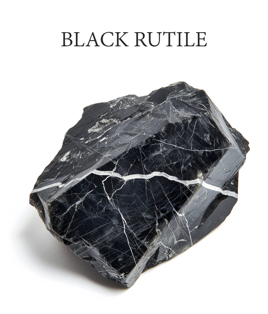 Black Rutilated Quartz Bracelet: Illuminate Your Path with Stylish Clarity Image 1