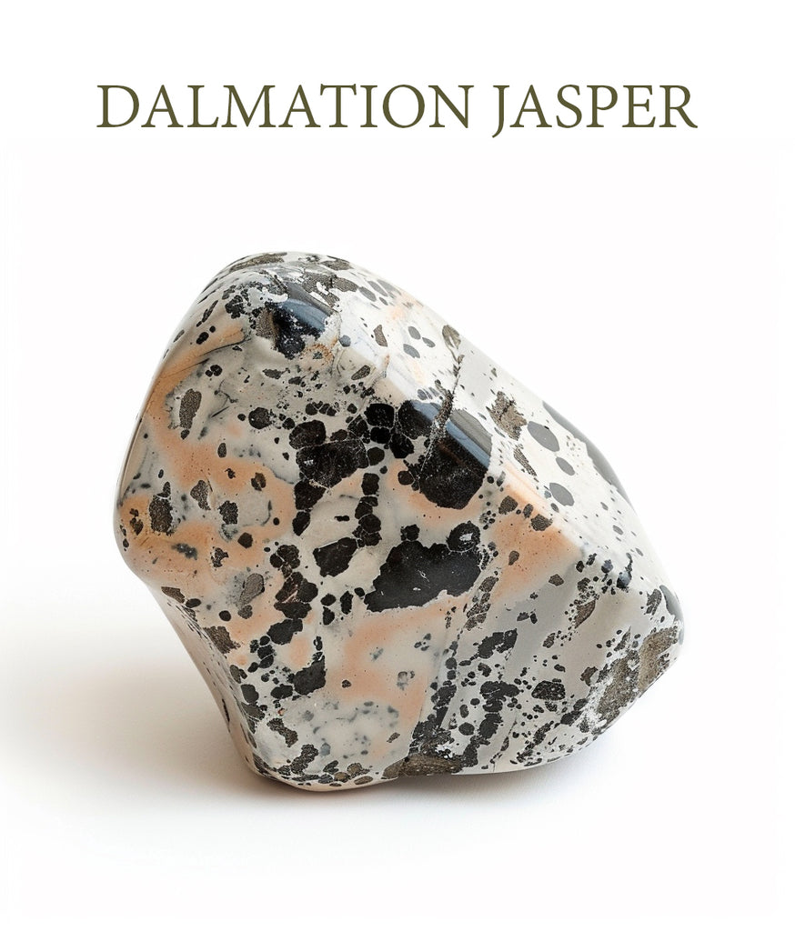 Dalmatian Jasper Tumble Stone: Embrace Playfulness and Grounded Energy Image 1