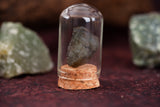 Vibrant Fluorite Raw Crystal Stone Glass Vase Decor