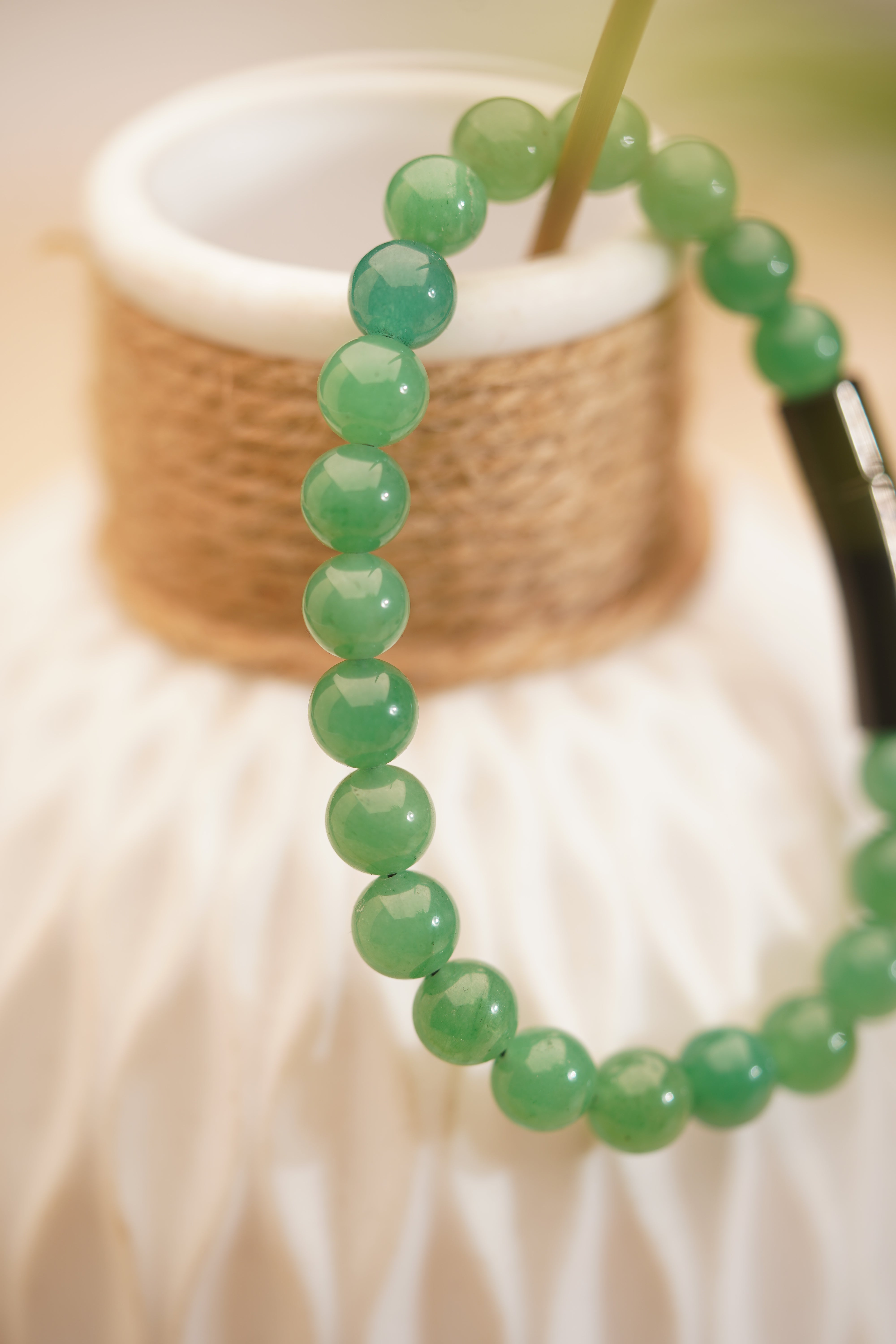 Green Aventurine TruFit Bracelet - The Stone of Opportunity & Luck