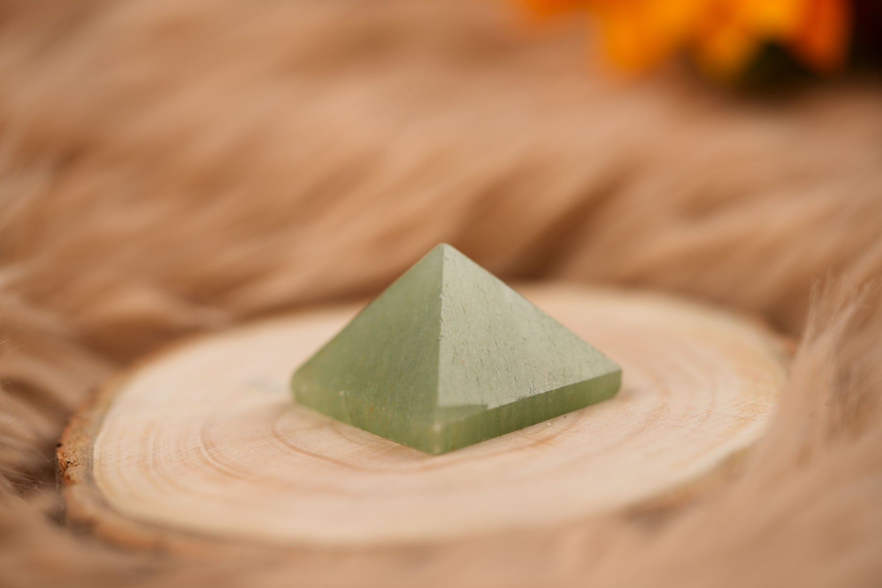 Green Aventurine Pyramid : The Stone of Opportunity and AbundanceThe Last Monk