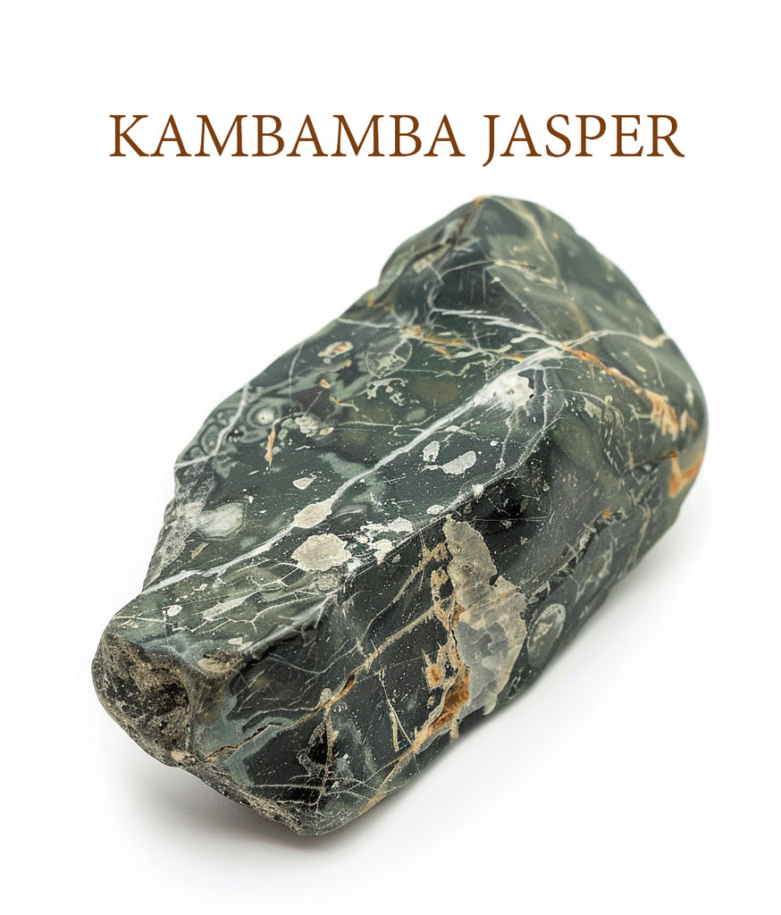 Kambamba Jasper Tumble Stone: Earth's Ancient Tranquility Unleashed Image 1