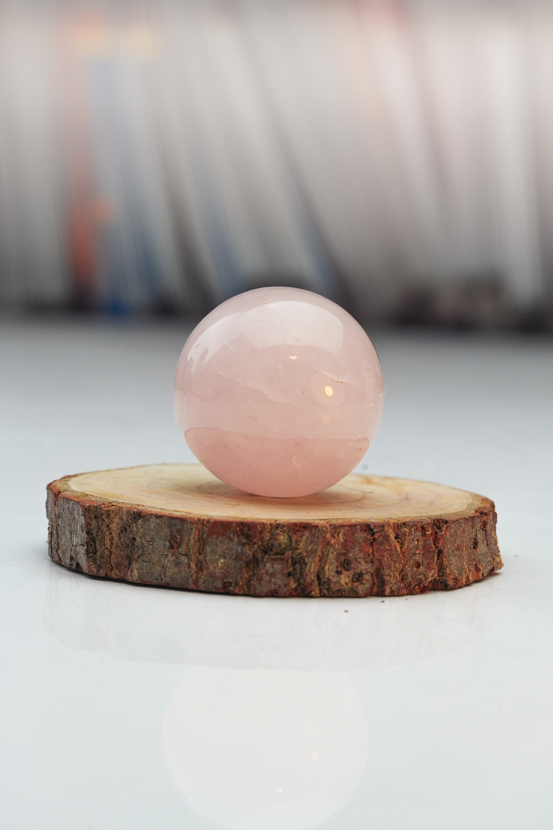 Rose Quartz Sphere: Radiate Love and Harmony