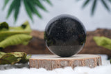 Black Tourmaline Sphere : Protect and Ground