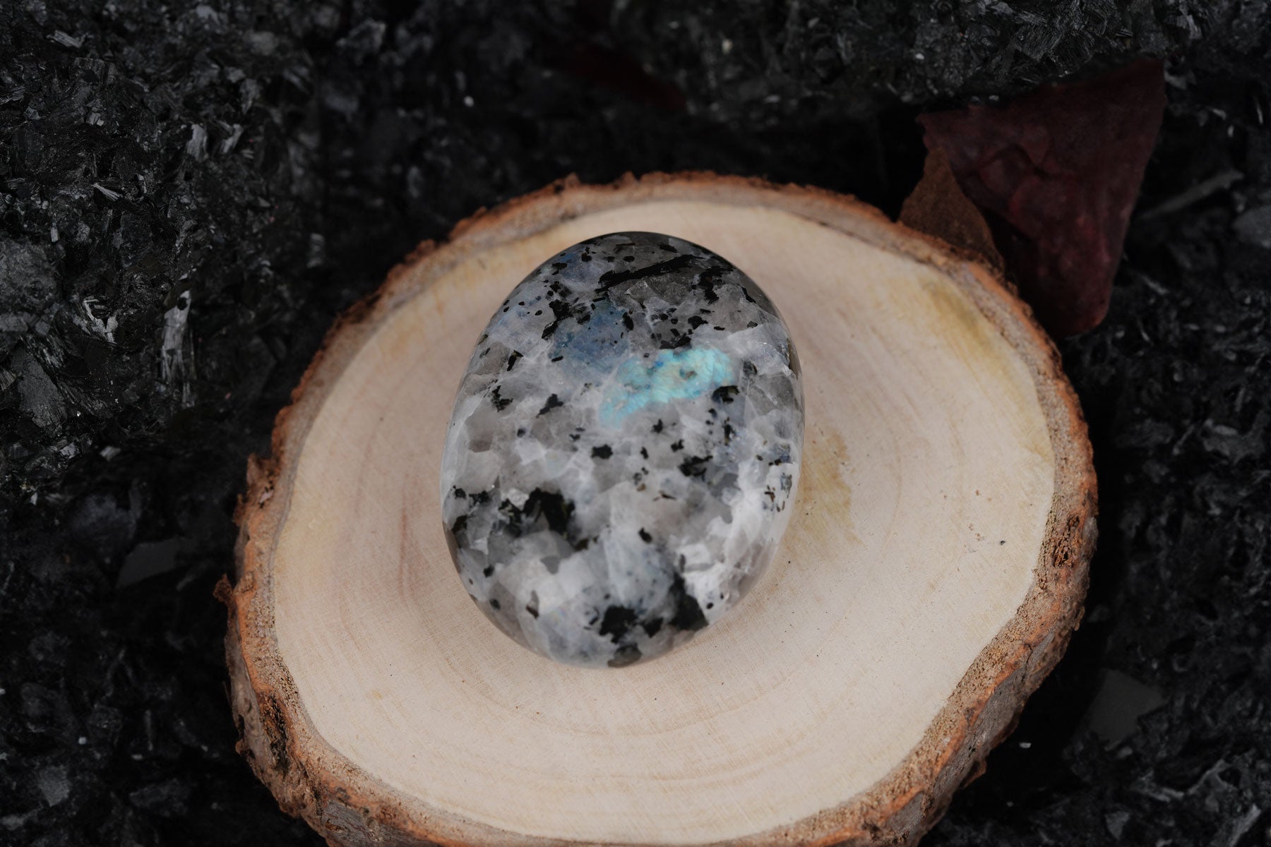 Moonstone Palm Stone : Embrace the Mystical Energy of the MoonThe Last Monk