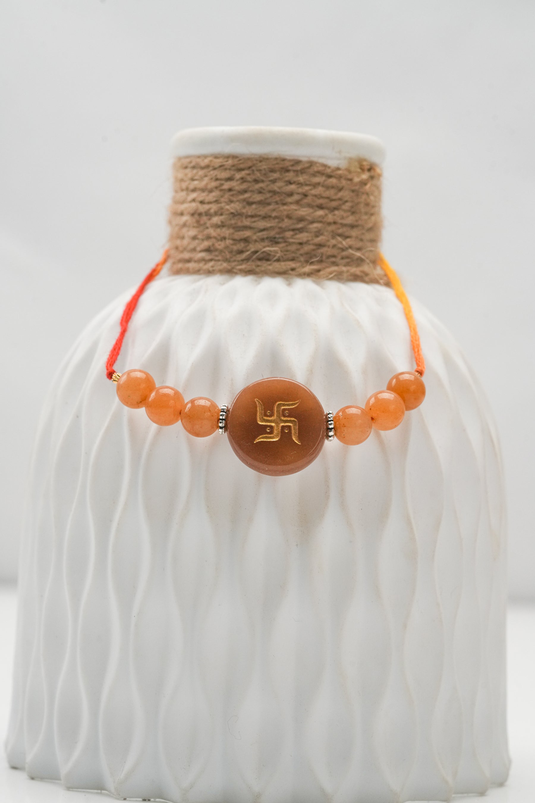 Natural Sunstone Rakhi