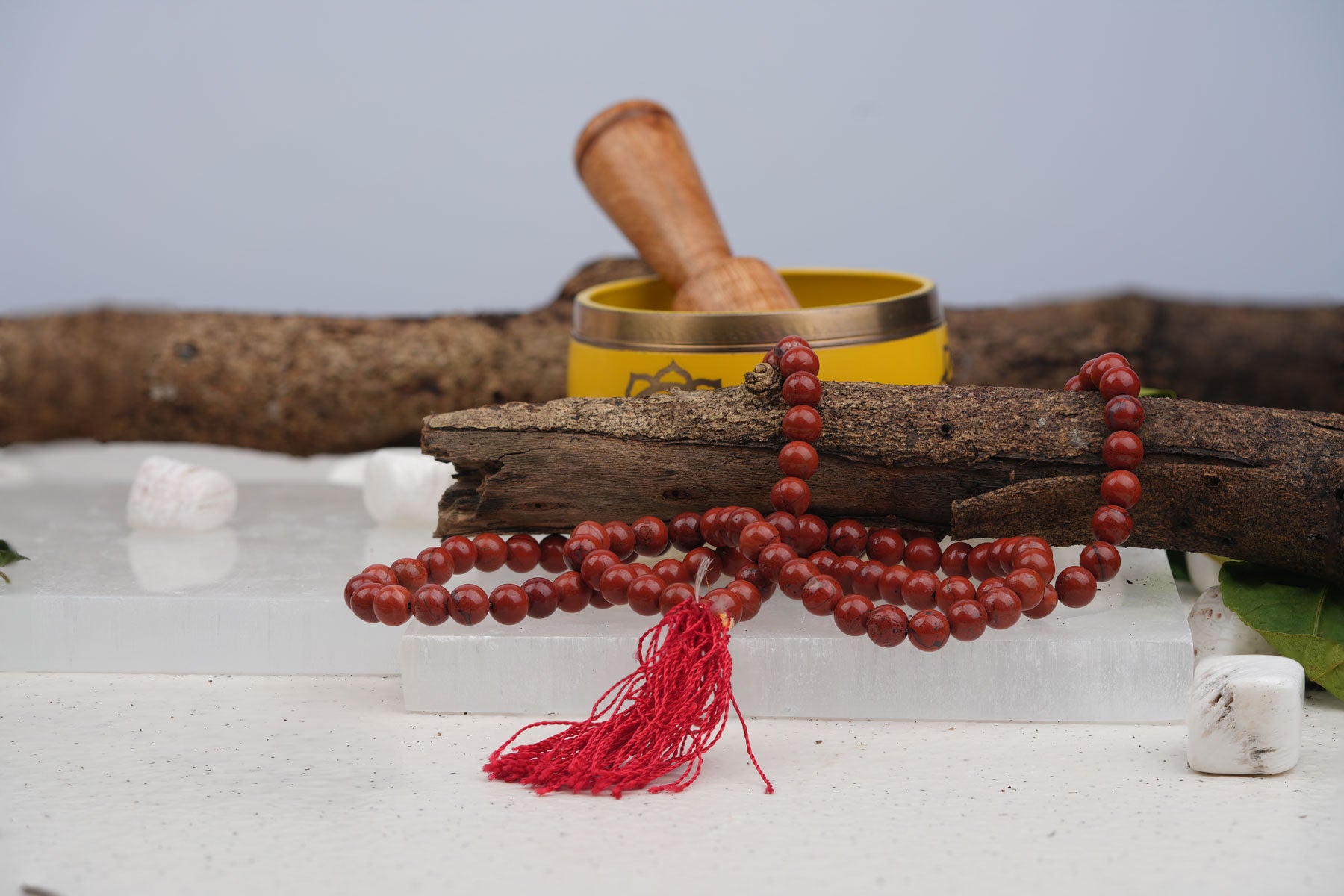Red Jasper Mala: Ignite Vitality and Grounded Energy with
