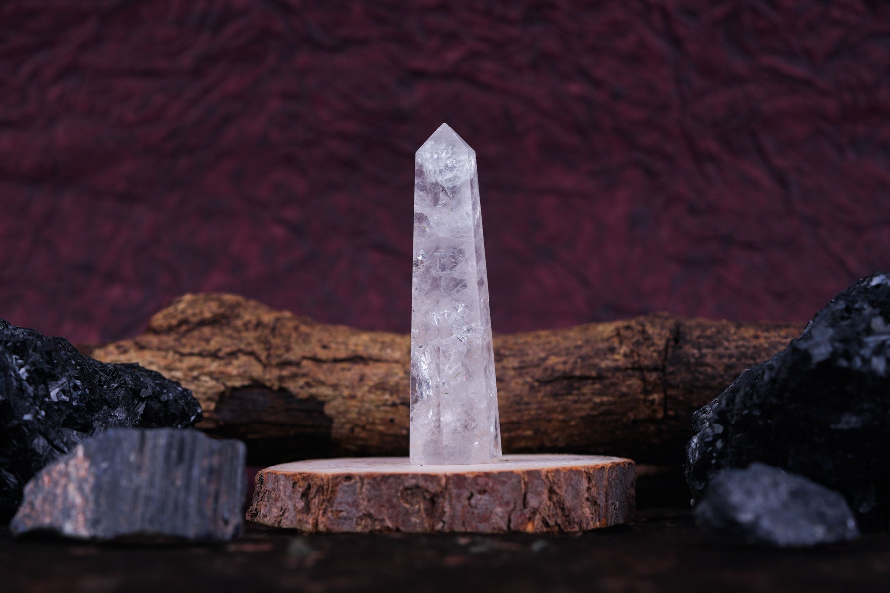 Clear Quartz Wand : The Master Healer and AmplifierThe Last Monk