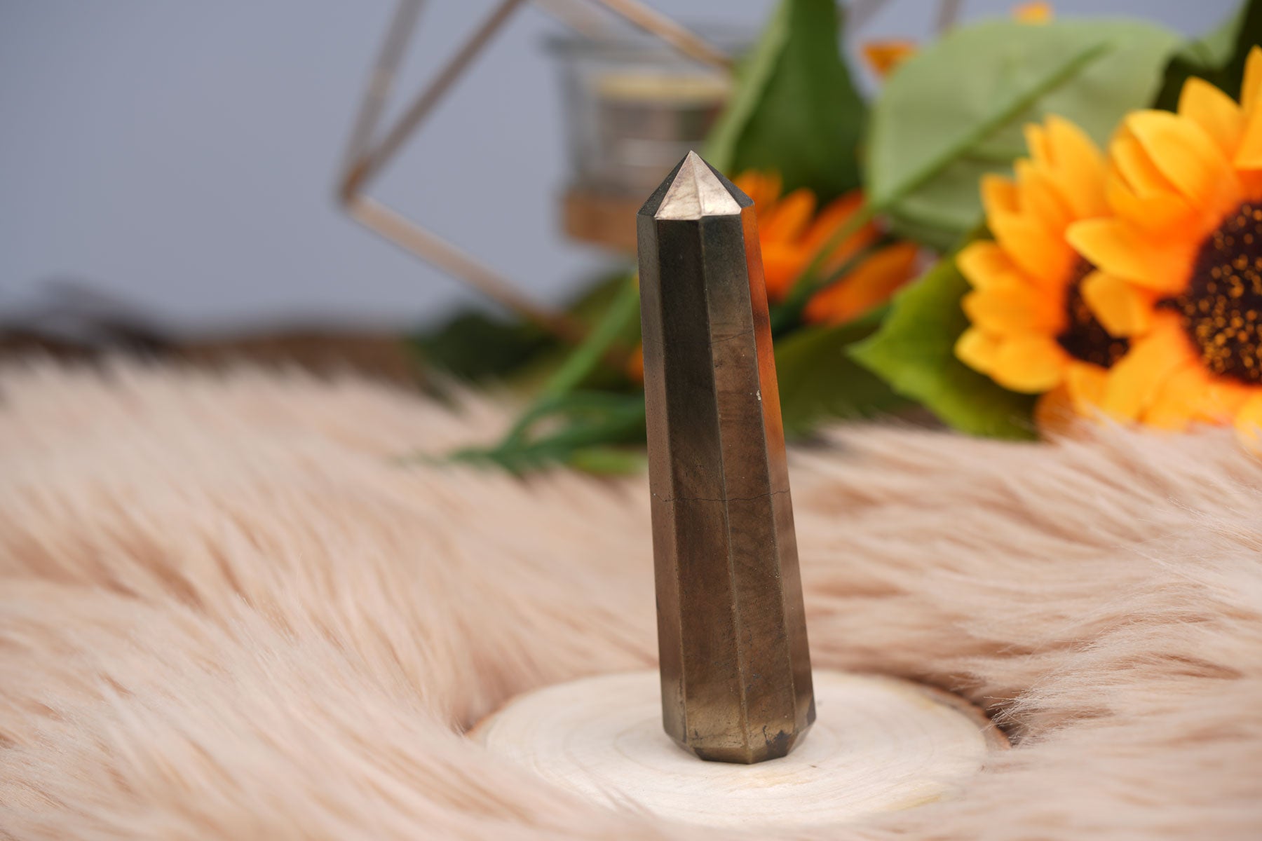 Pyrite Wand : The Stone of Abundance and ProtectionThe Last Monk