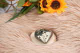 Pyrite Heart : The Stone of Abundance and Protection