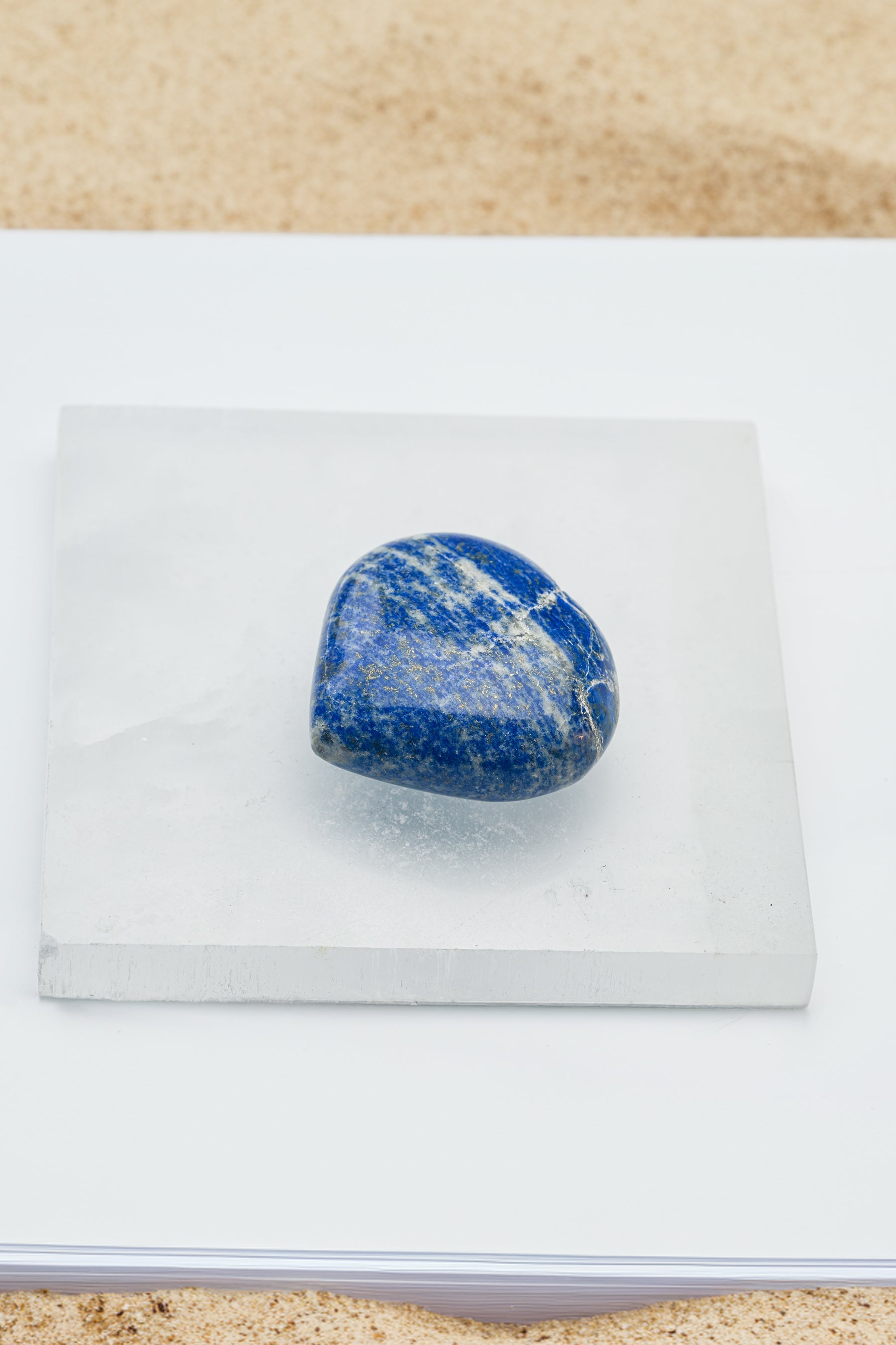 Lapis Lazuli Heart: Embrace Deep Wisdom and Serenity