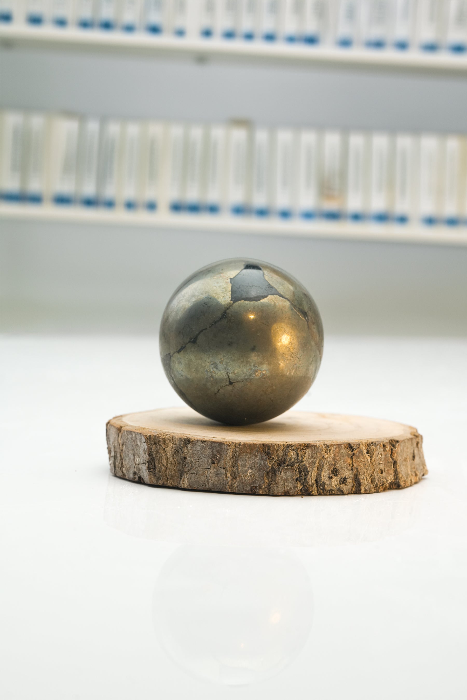 Pyrite Sphere : The Stone of Abundance and Protection