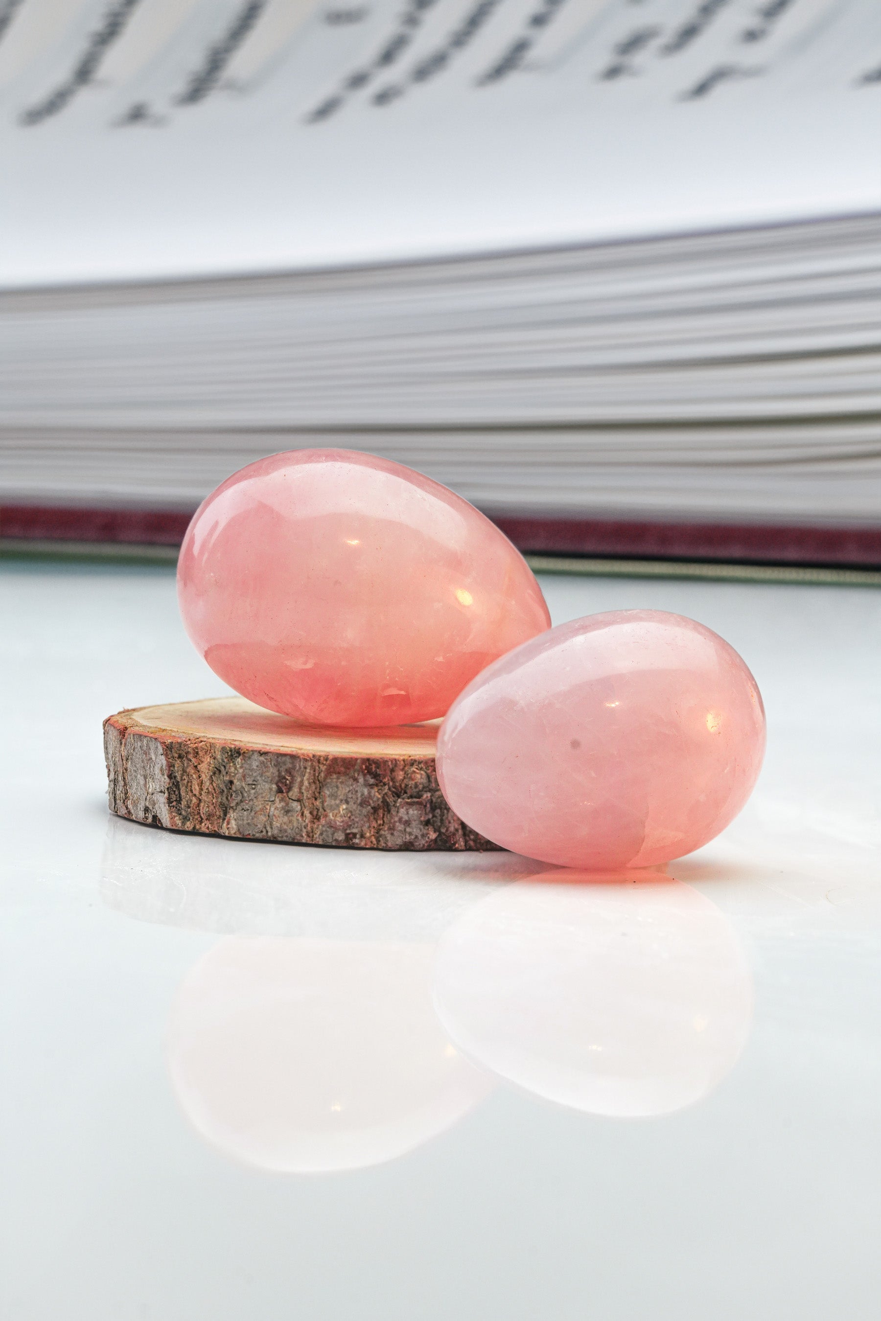 Gentle Love Rose Quartz Egg