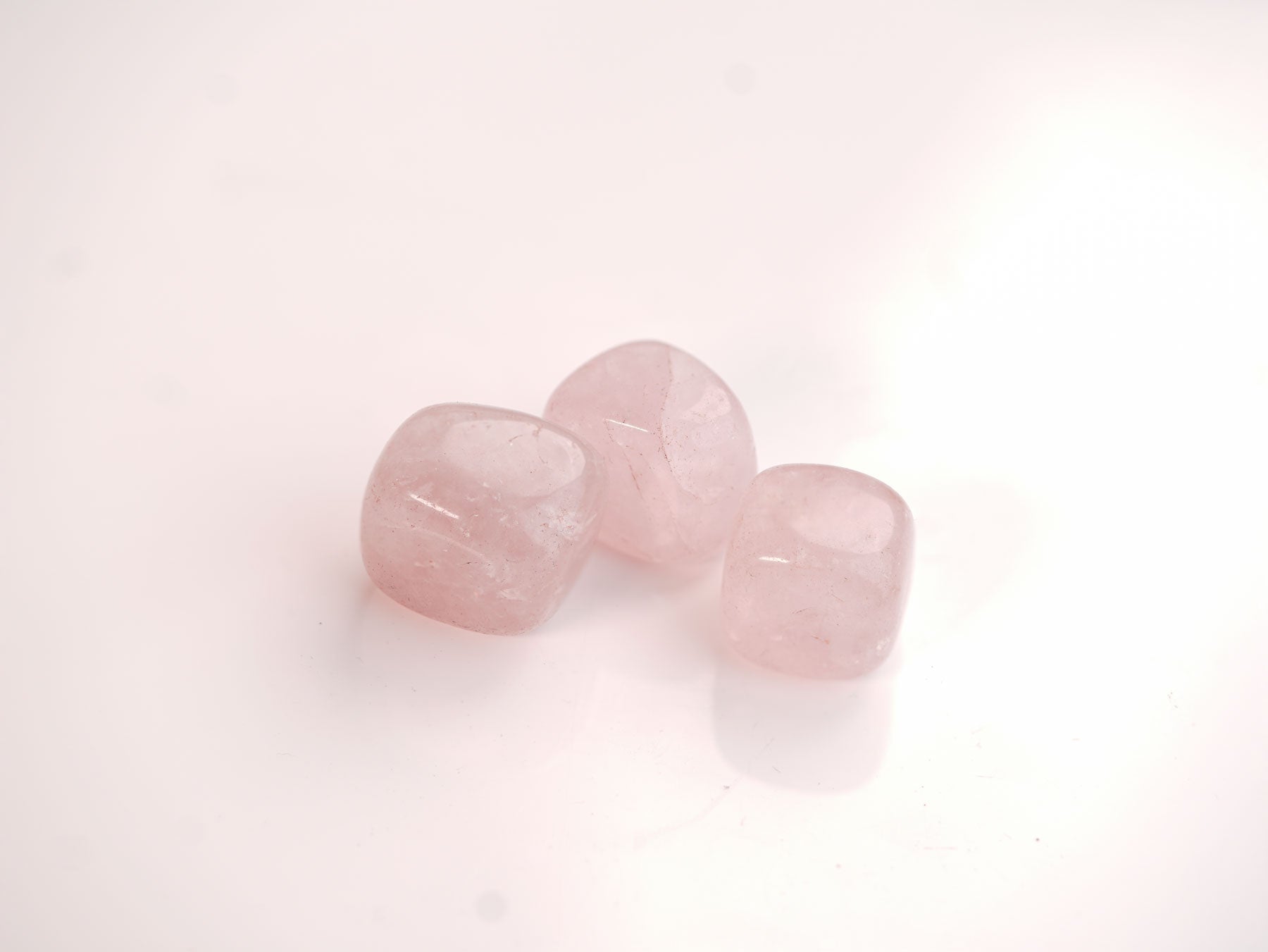 Rose Quartz tumble Love and Harmony the stone for healthy Relationship
