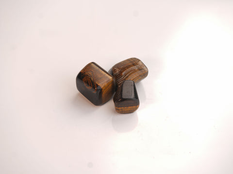 Tiger's Eye Tumble Stone: Embrace Strength and Confidence