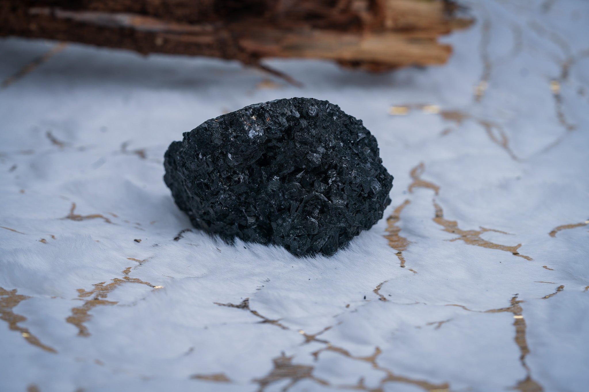 Black Tourmaline Cluster : Protect and GroundThe Last Monk